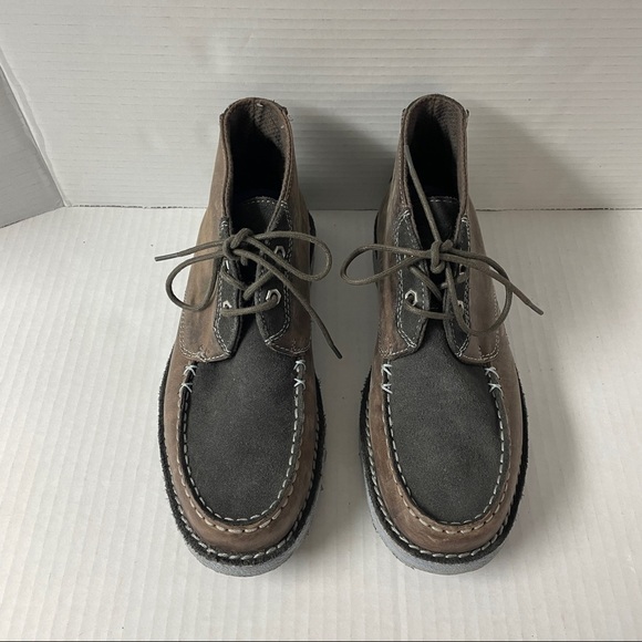 Penguin Moka Kahn Leather Ankle Boots Size 8 - Picture 8 of 12